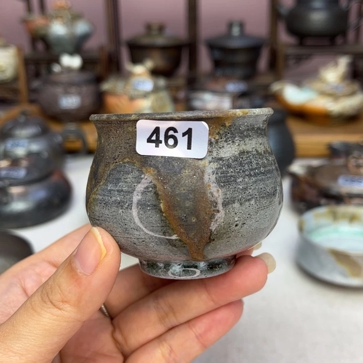 壶裸柴烧陶瓷茶具