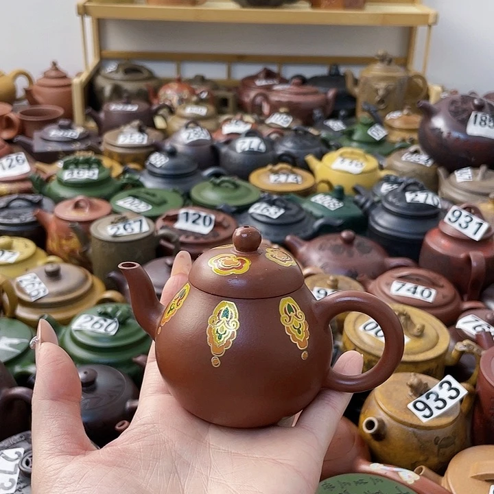 茶壶紫砂紫砂微瑕