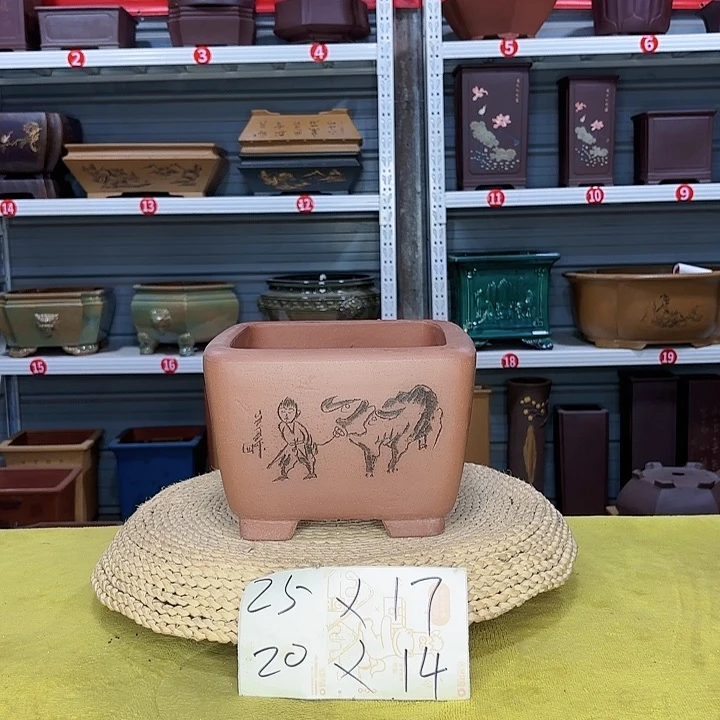 紫砂花盆宜兴紫砂厂
