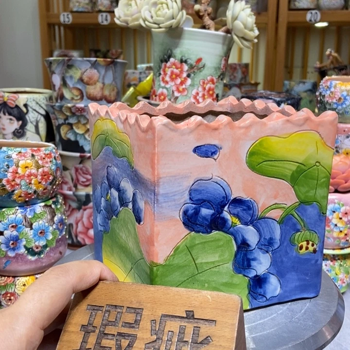 景德镇艺术手绘作品