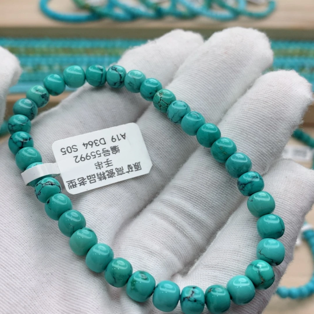 绿松石珠宝奇石未镶嵌