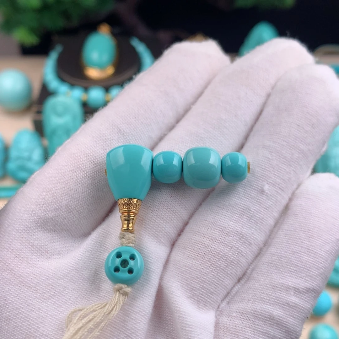 【闪购商品】绿松石珠宝半成品未镶嵌