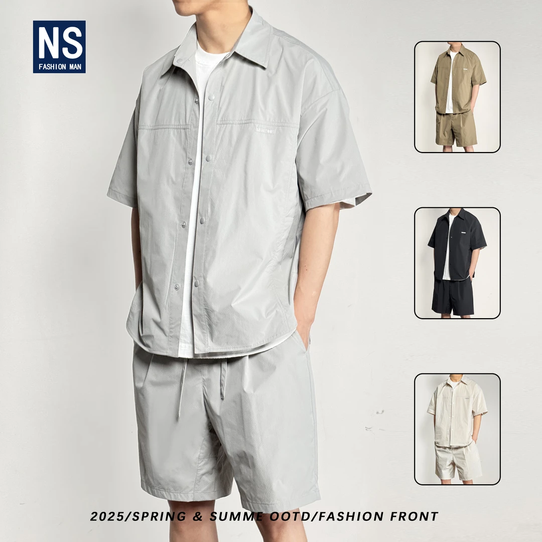 【NS】夏季新款时尚轻奢透气百搭舒适情侣套装999