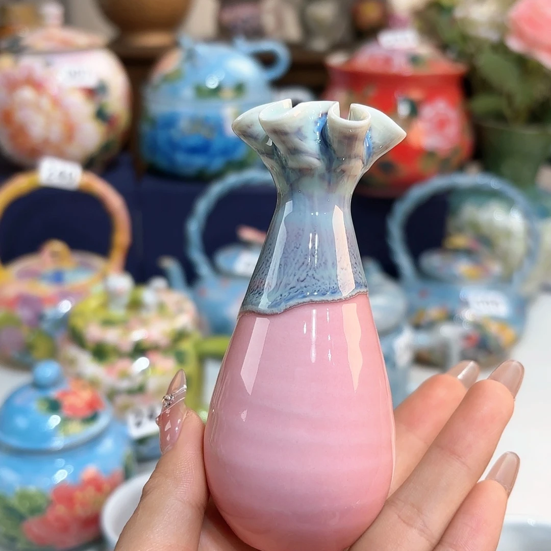 景德镇手绘高温釉下彩陶瓷茶具