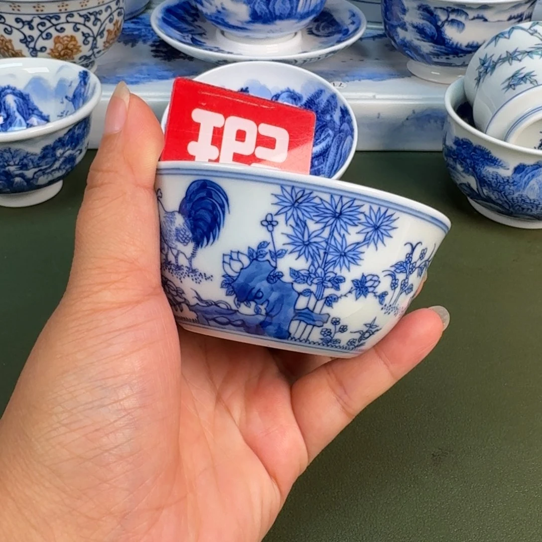 景德镇纯手绘茶具圆圆267