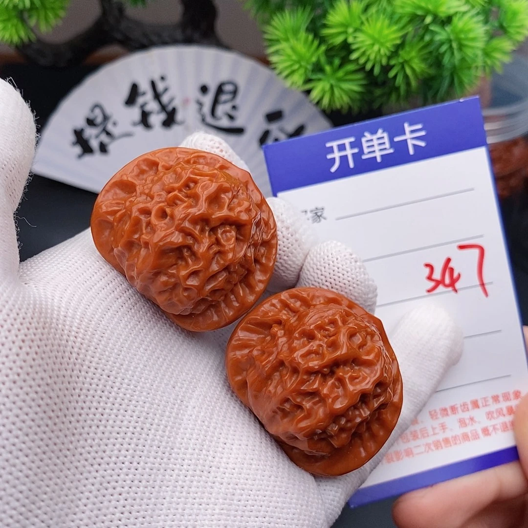 文玩核桃把件37瓷娃娃347