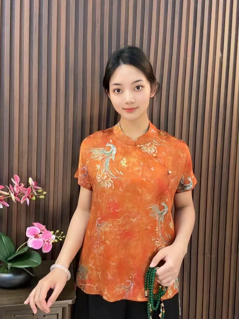 537新中式国风立领上衣濮院3号店