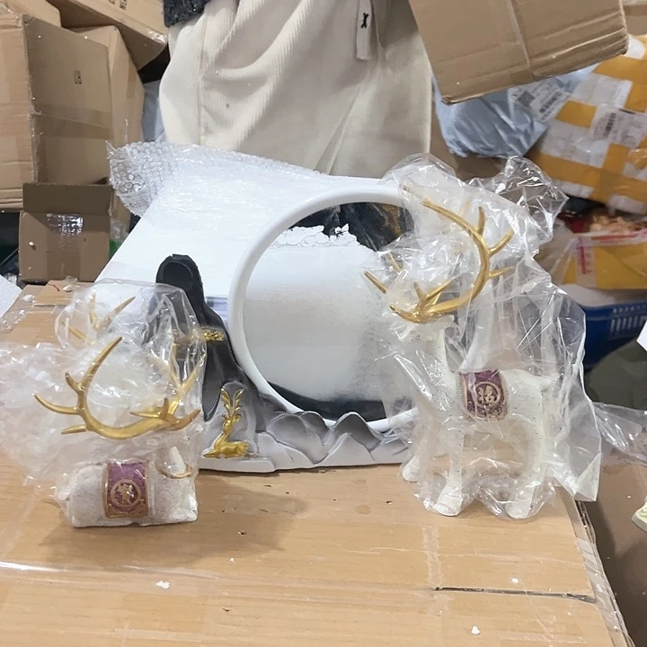 红陶树脂材质花花瓶瓶罐罐等等12