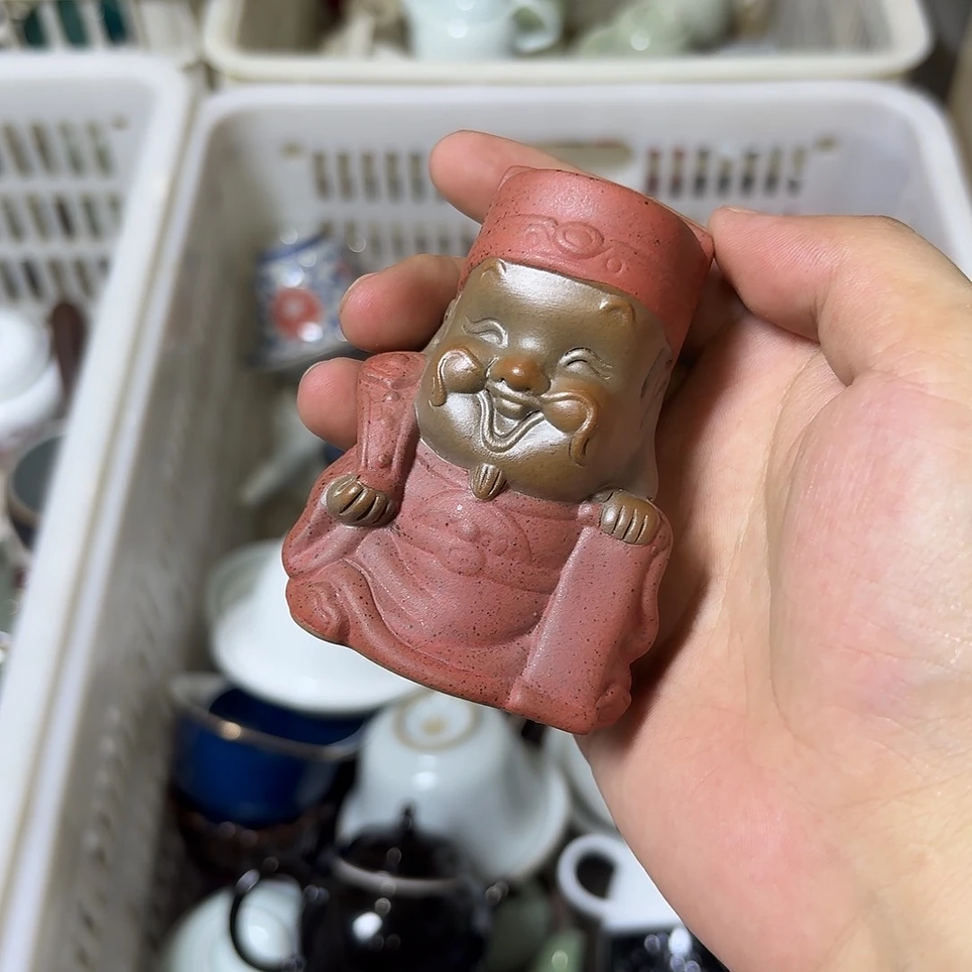 紫砂微瑕茶具介意的不要下单