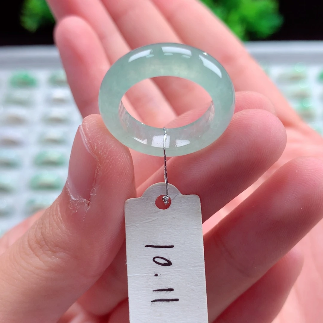 未镶嵌戒指翡翠天然