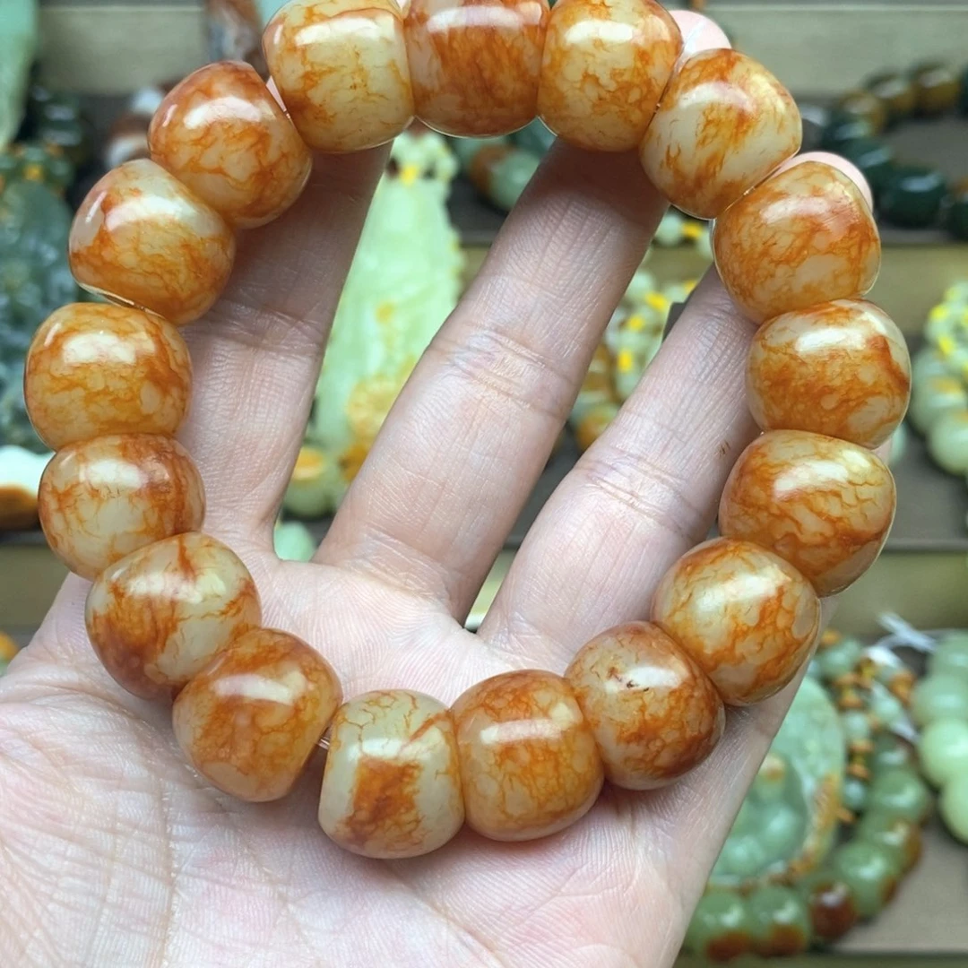 未镶嵌手链透闪石质玉