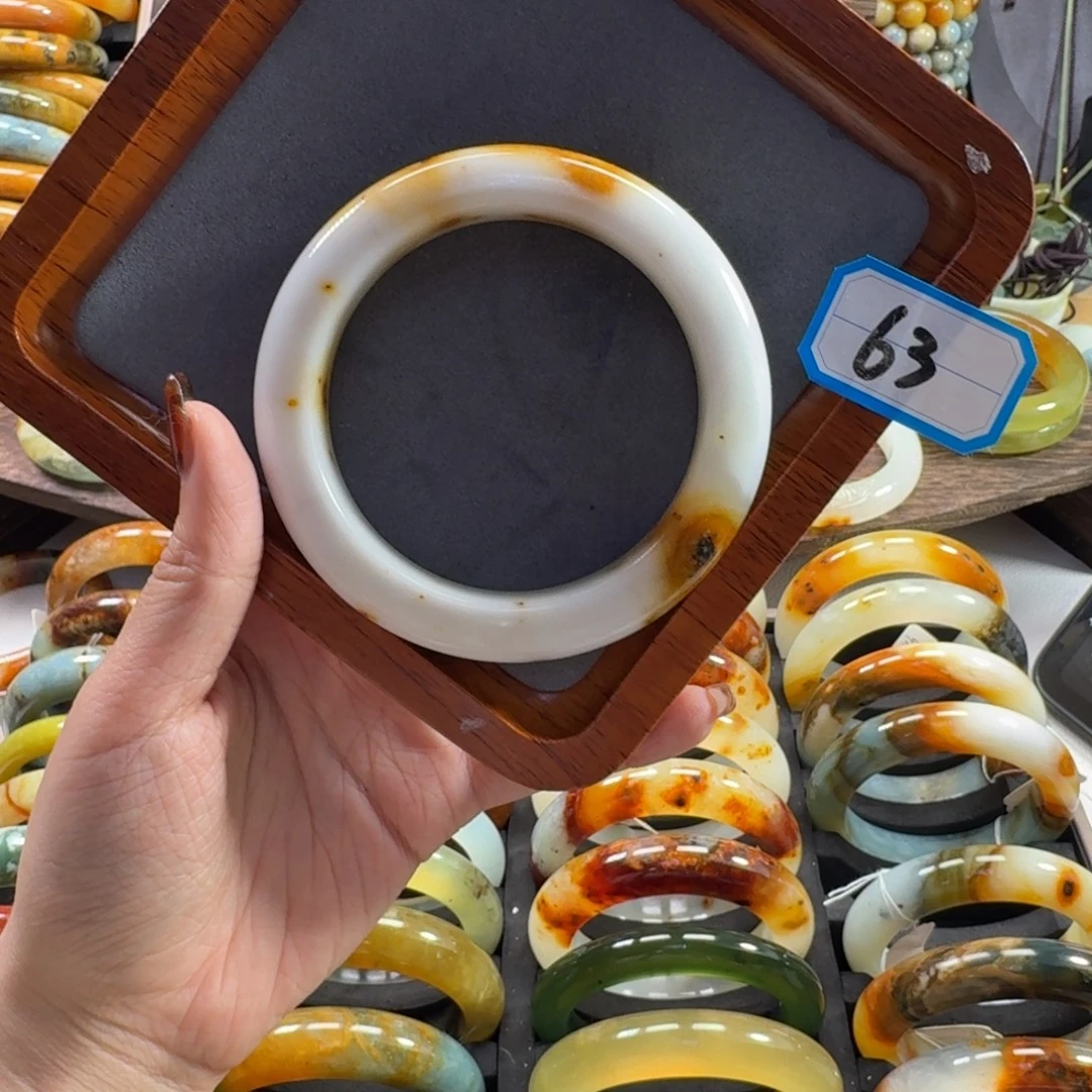 蛇纹石玉合金手镯