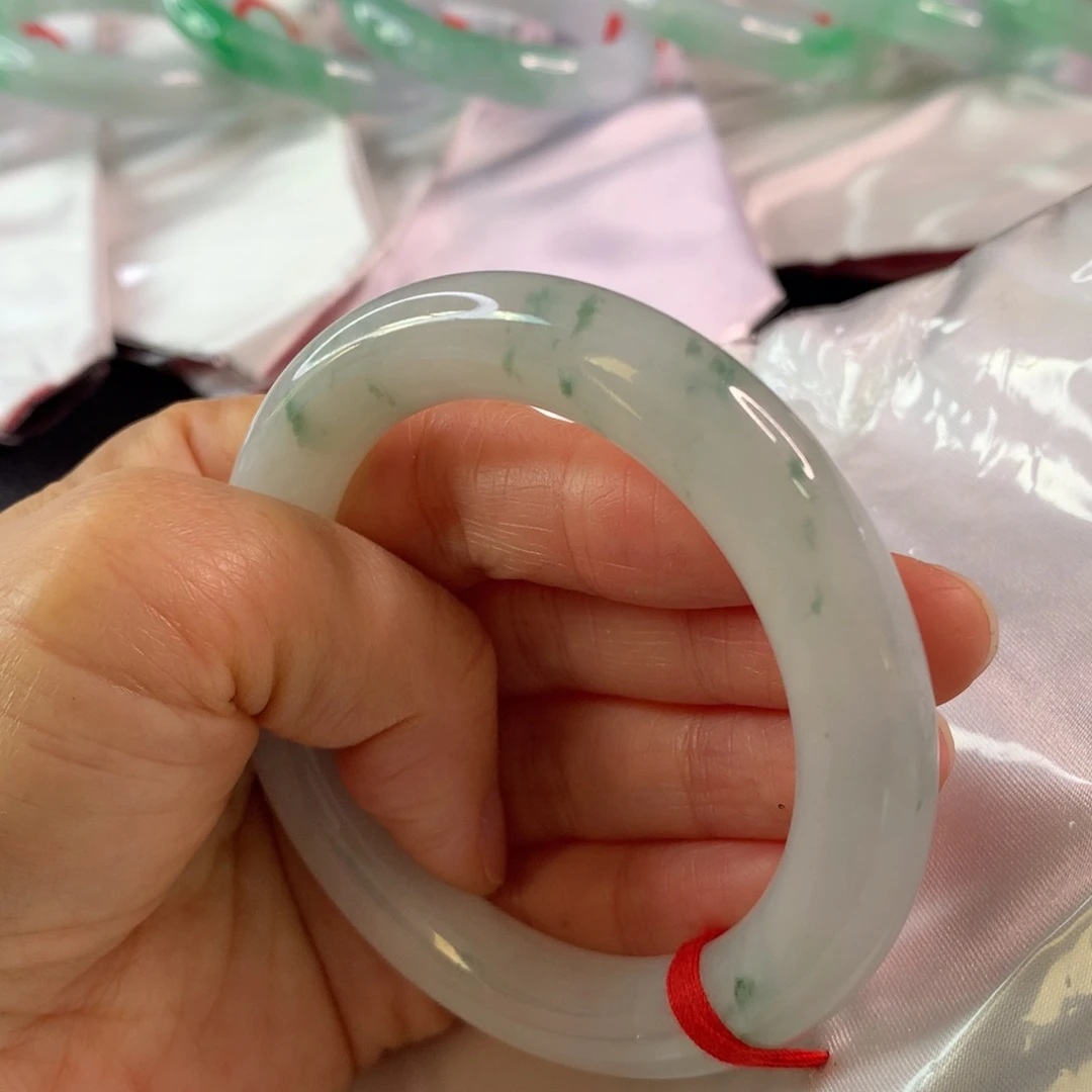 翡翠未镶嵌手镯翡翠手镯56