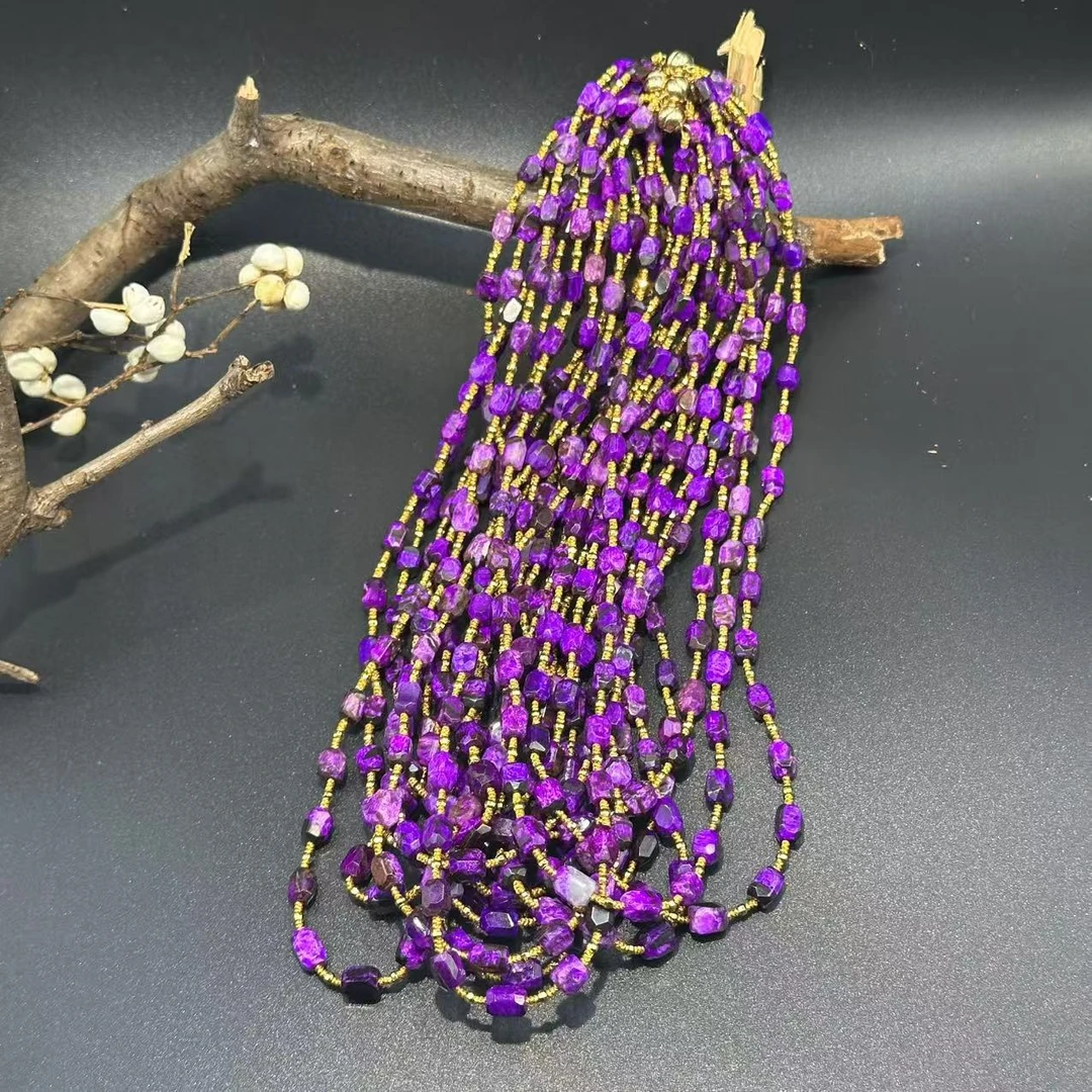 【缪老师严选】SJ0722 丝绒紫 舒俱莱项链 多样性发其一