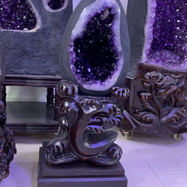 紫晶大型摆件（非配饰）未镶嵌