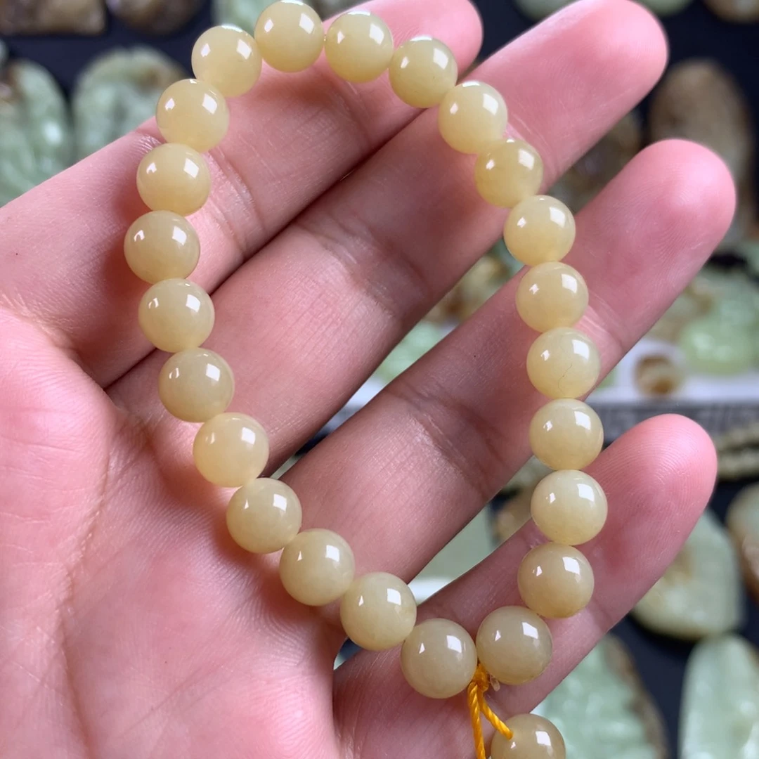 V***哈手链未镶嵌和田玉