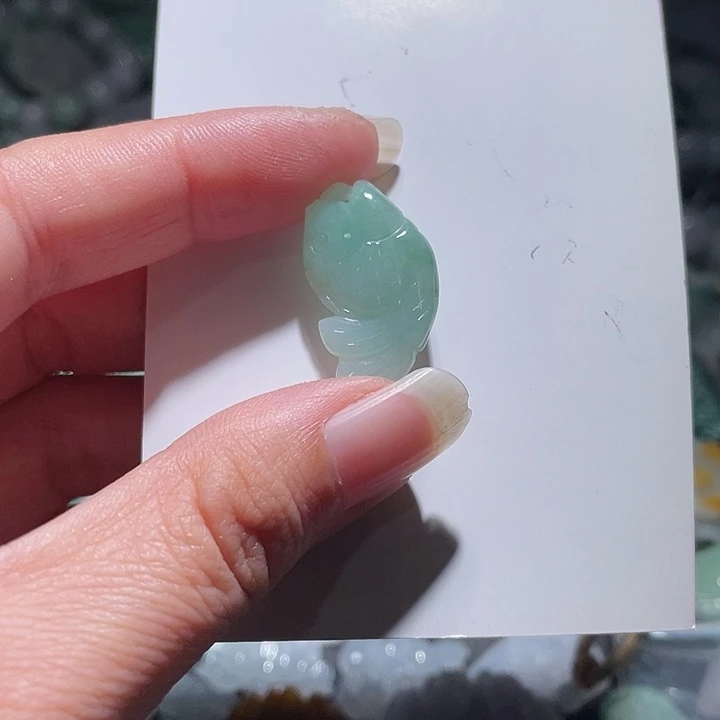 颈饰未镶嵌翡翠天