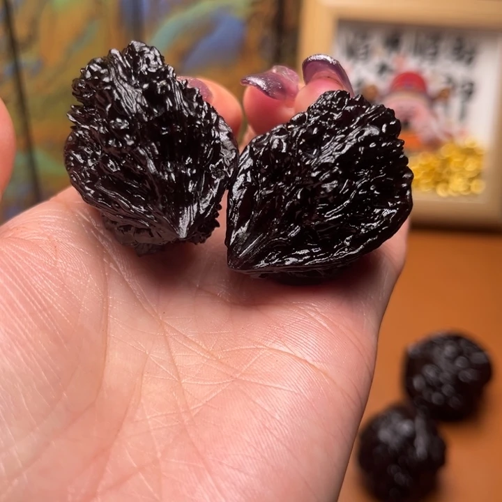 核桃地闷文玩手把件小众 2