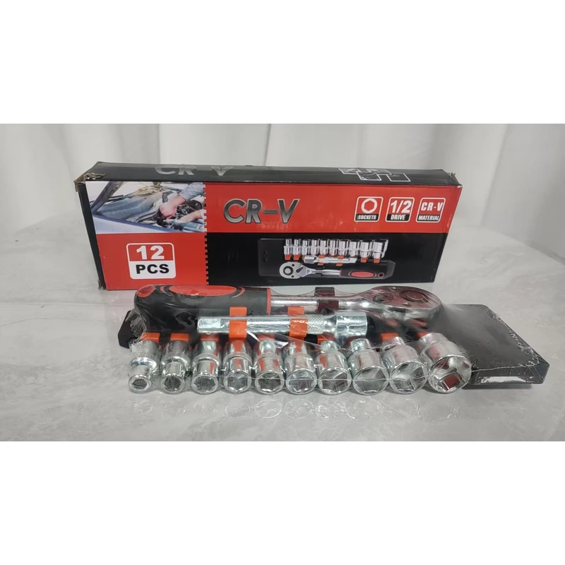 【袁总专属】【大飞】12件套筒扳手套装组合工具加长杆多功能套筒