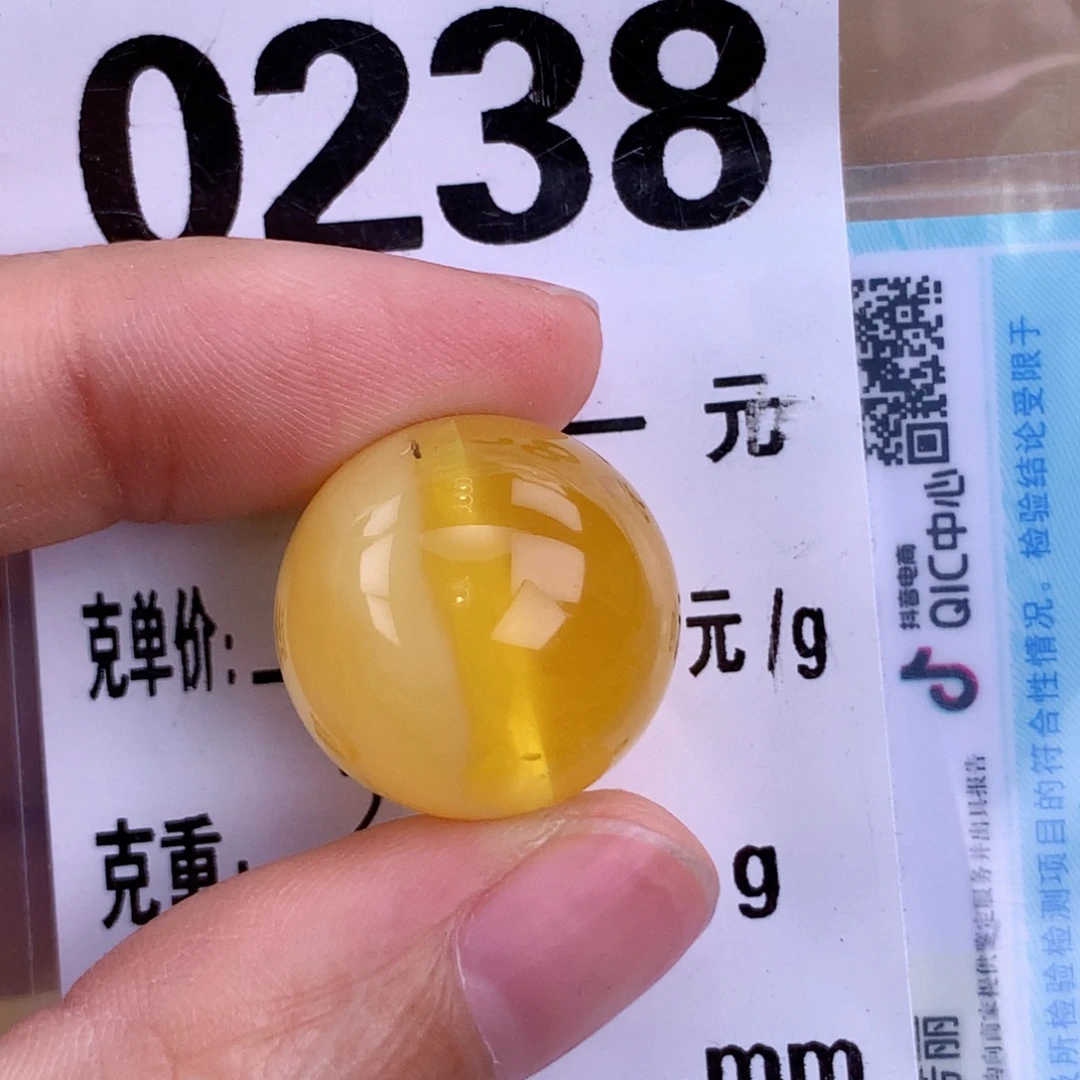 金珀未镶嵌珠宝奇石18 植物