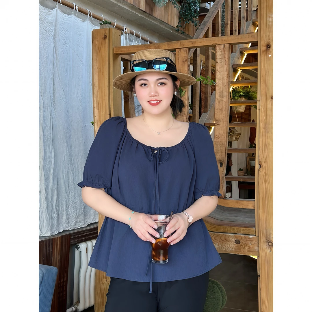 断码捡漏F美第奇乐 / 复古感40s砂洗绉小衫15000花契大码