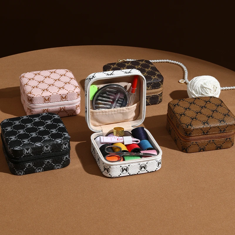 便携式小型针线套盒家用针线盒用家用针线缝补手缝线工具学生宿舍