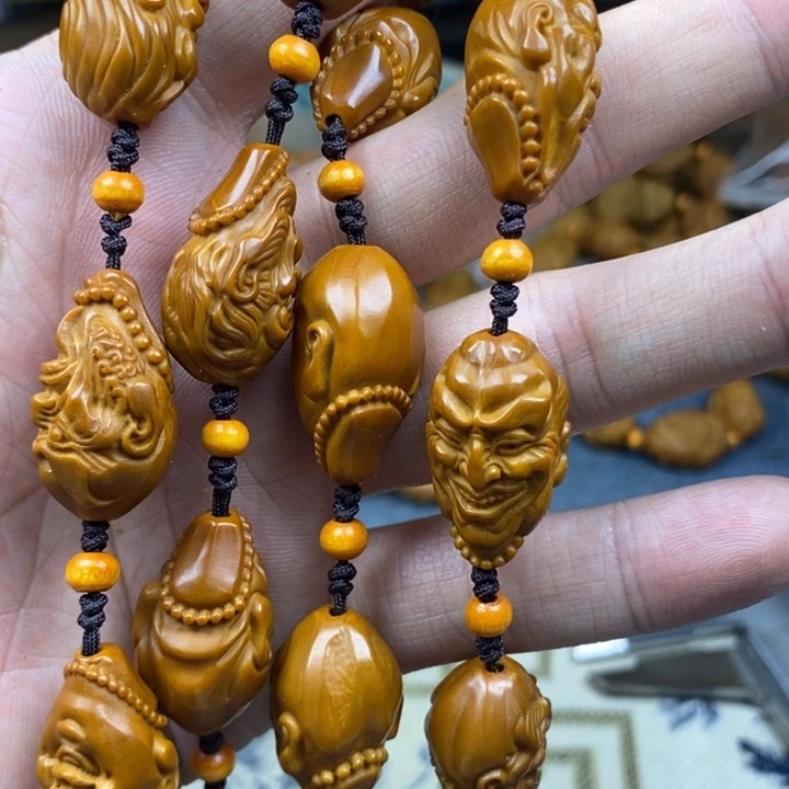 橄榄核手串/手链橄榄核雕工艺手串