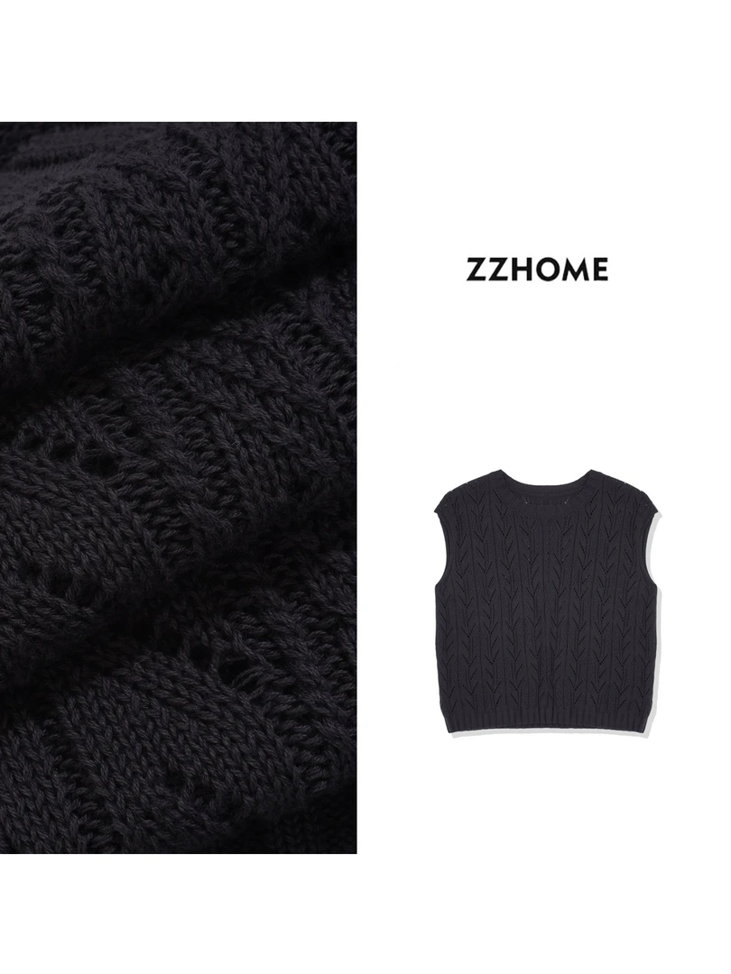 ZOZO HOME ｜织物之美花织镂空肌理背心q171397p