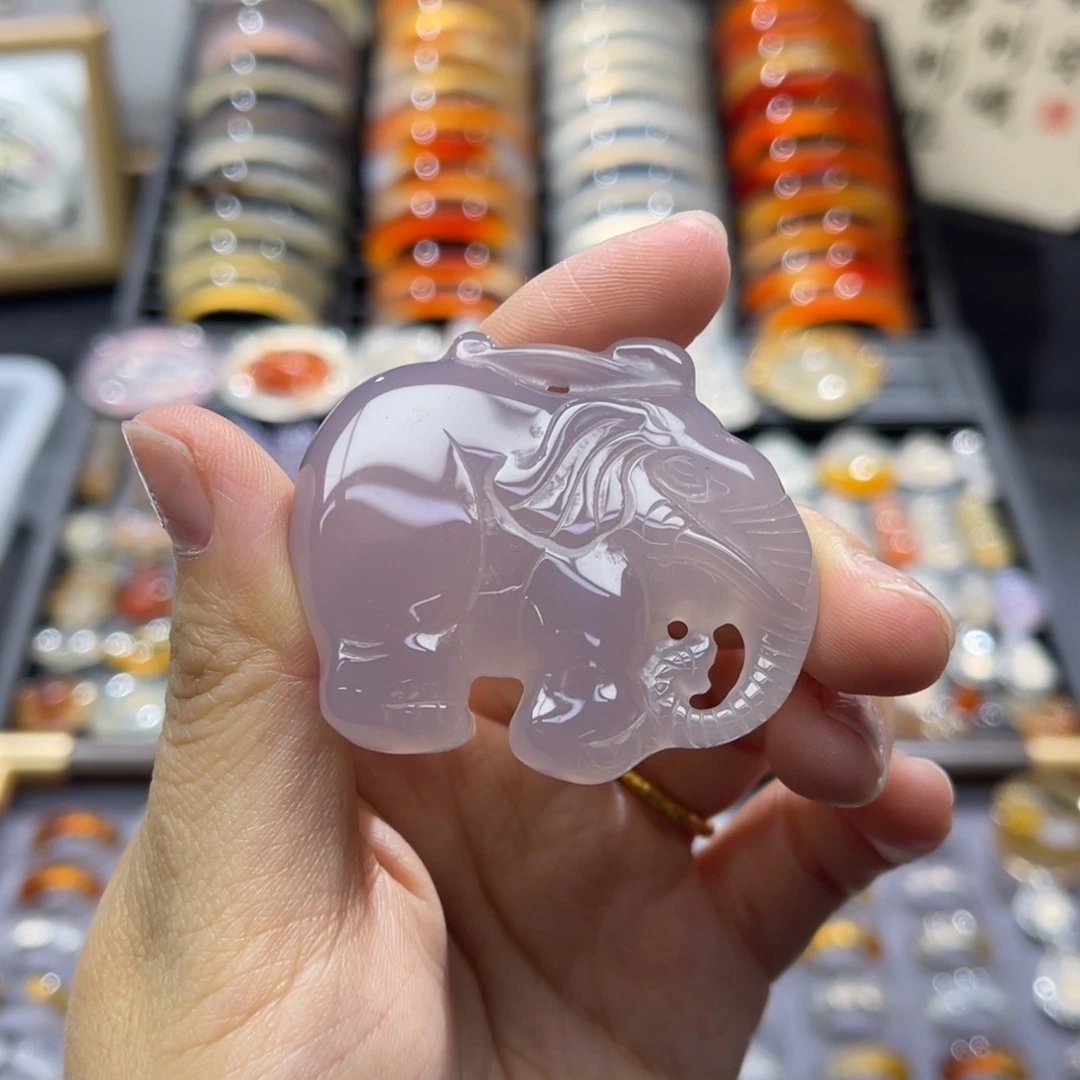 玛瑙/玉髓未镶嵌颈饰