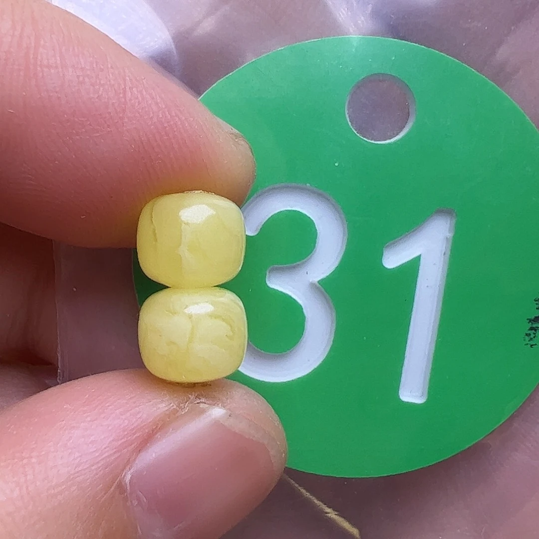 蜜蜡未镶嵌珠宝奇石7/6m m