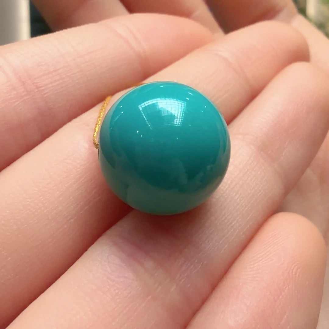 绿松石未镶嵌颈饰