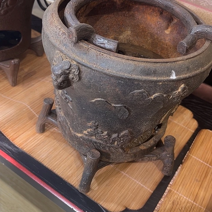 铁中古工艺品摆件