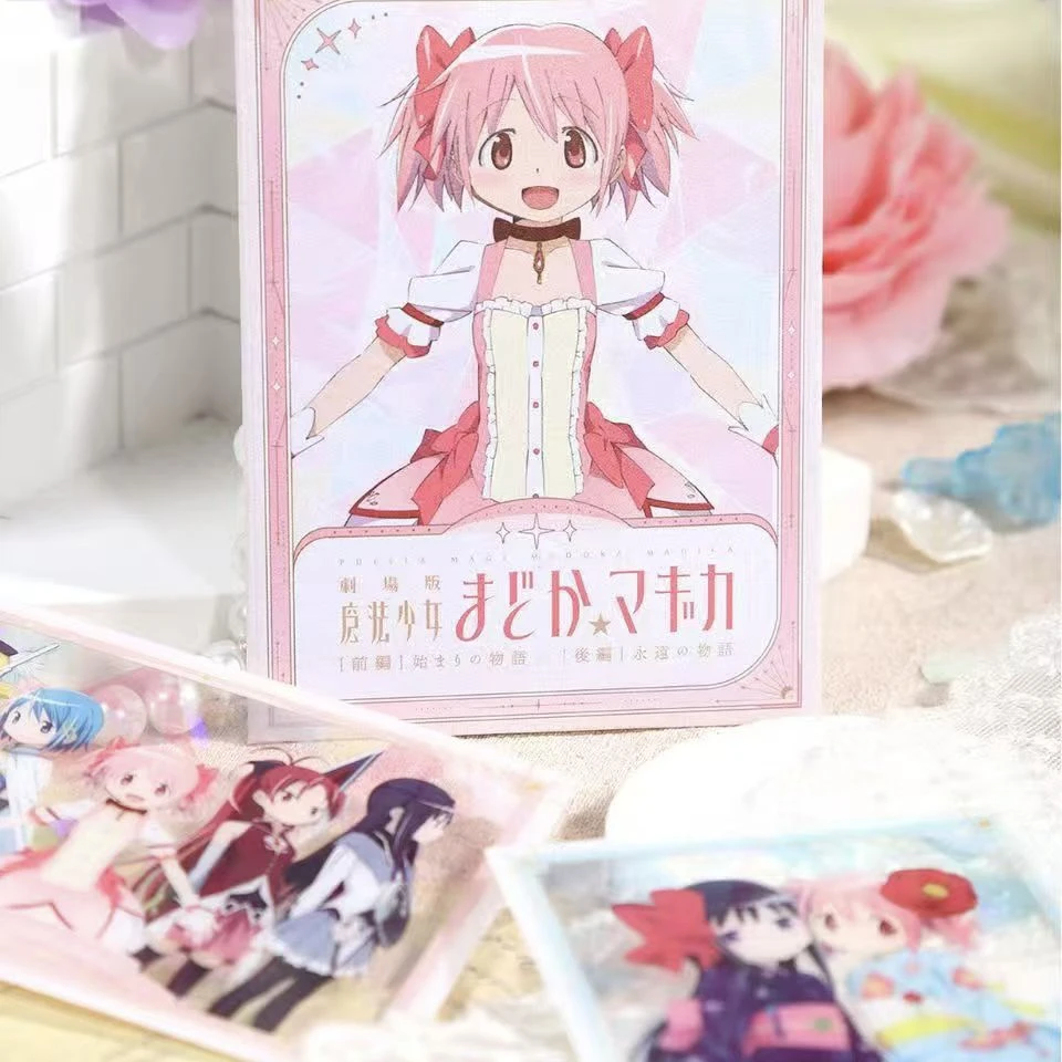 正版现货魔法少女小圆 剧场版[前篇/透卡]起始的物语徽章吧唧周边