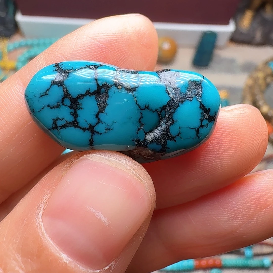 绿松石未镶嵌吊坠(不含链)