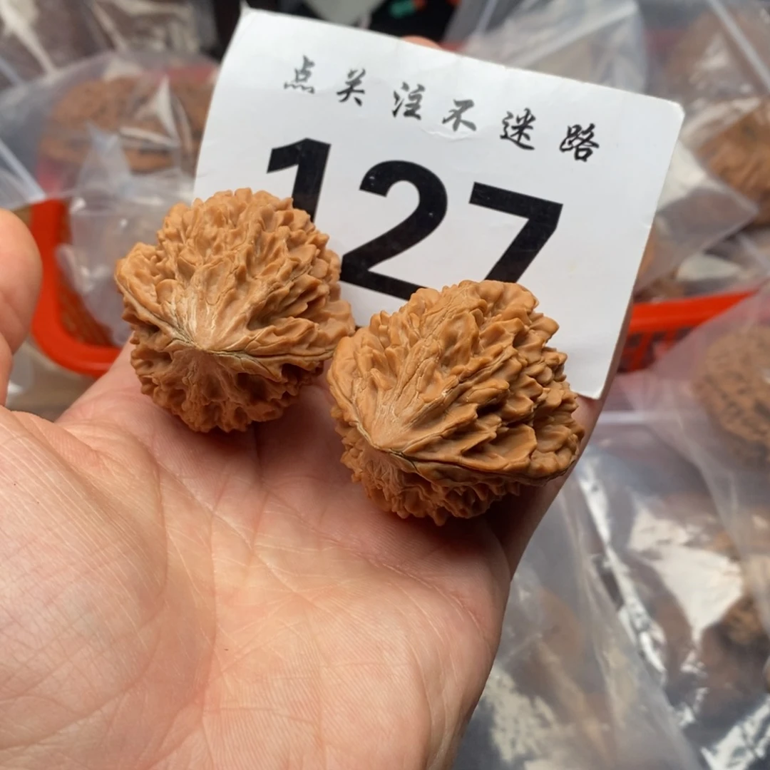 文玩核桃吊坠41招财鼠