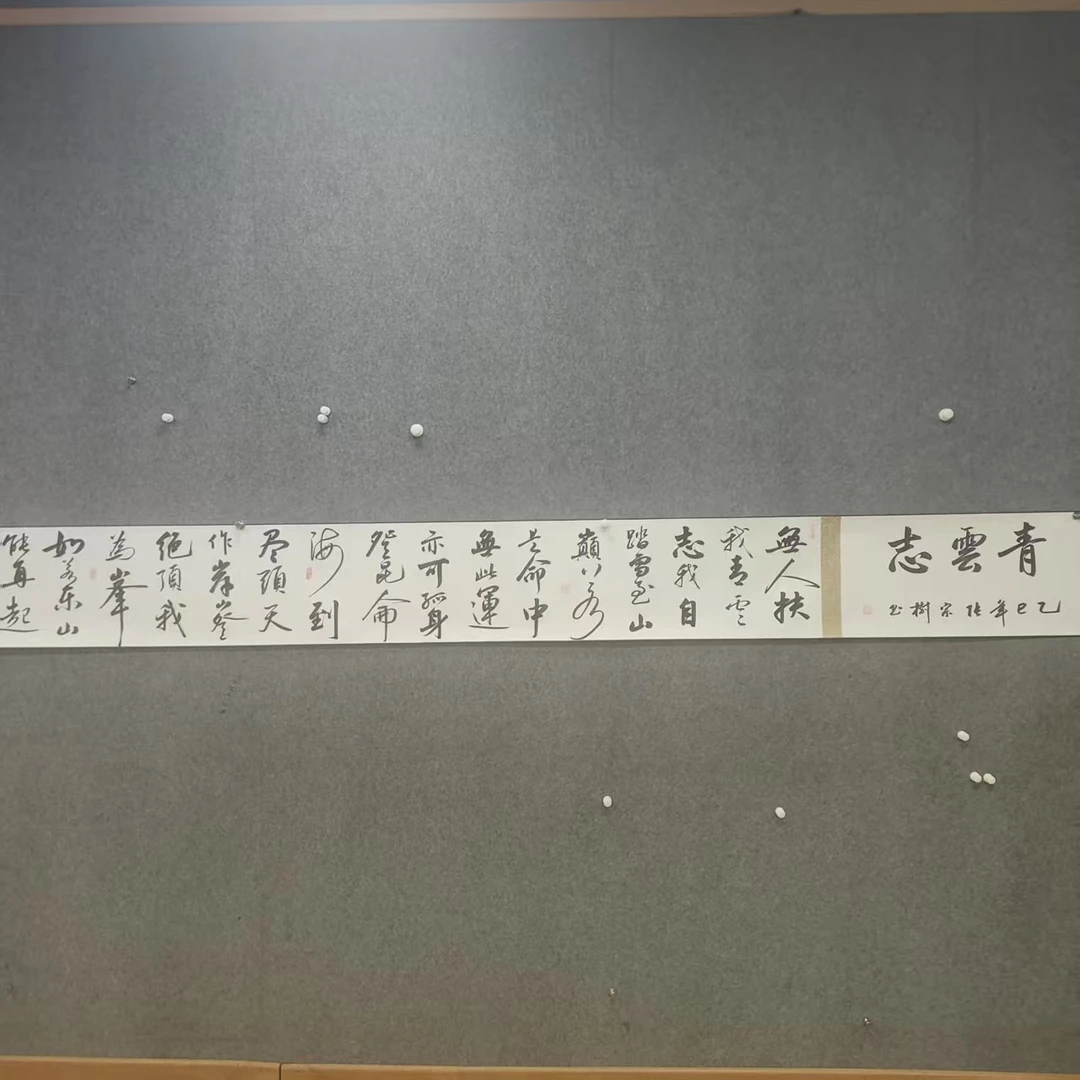 张宗树书法长卷《青云志》