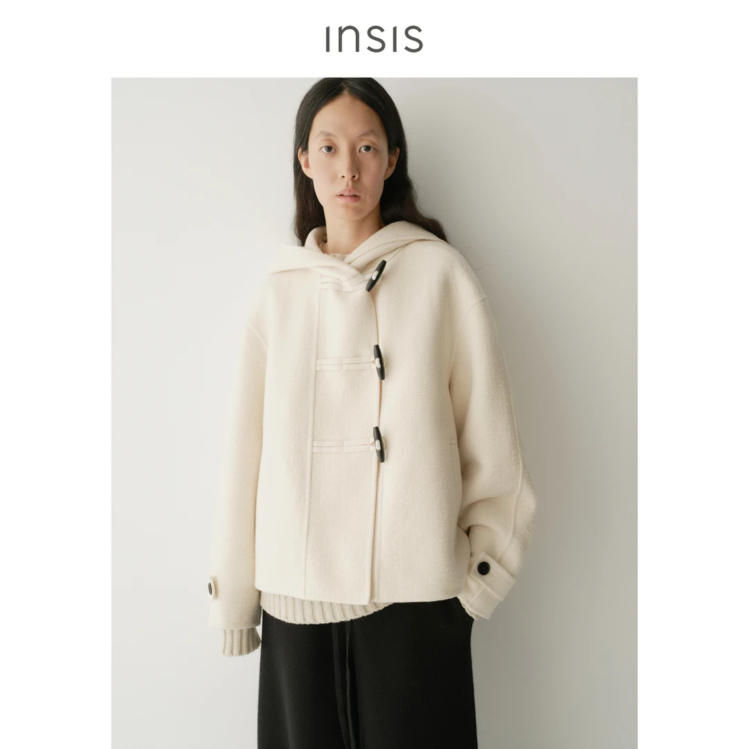 {9.19日新品}学院风连帽短外套FN25413004