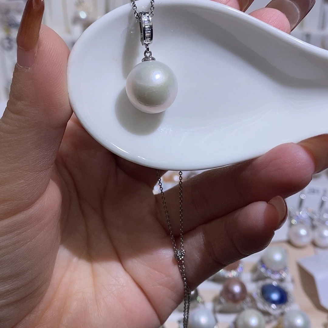 淡水珍珠吊坠(赠链)未镶嵌w13.2