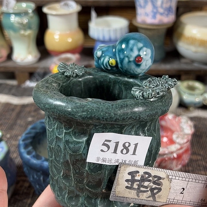 口6 手工花盆满30包邮