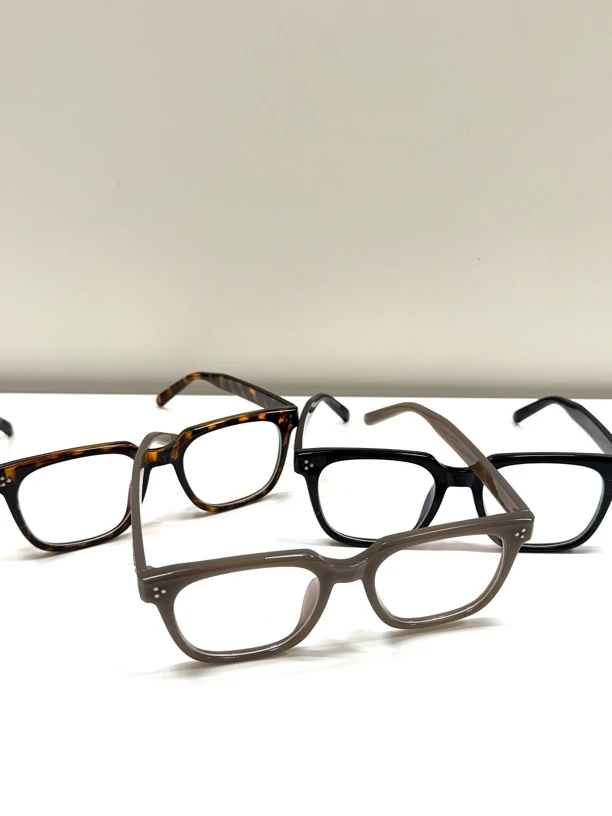 【17SR】大框显脸小素颜镜时髦眼睛框平光镜防蓝光