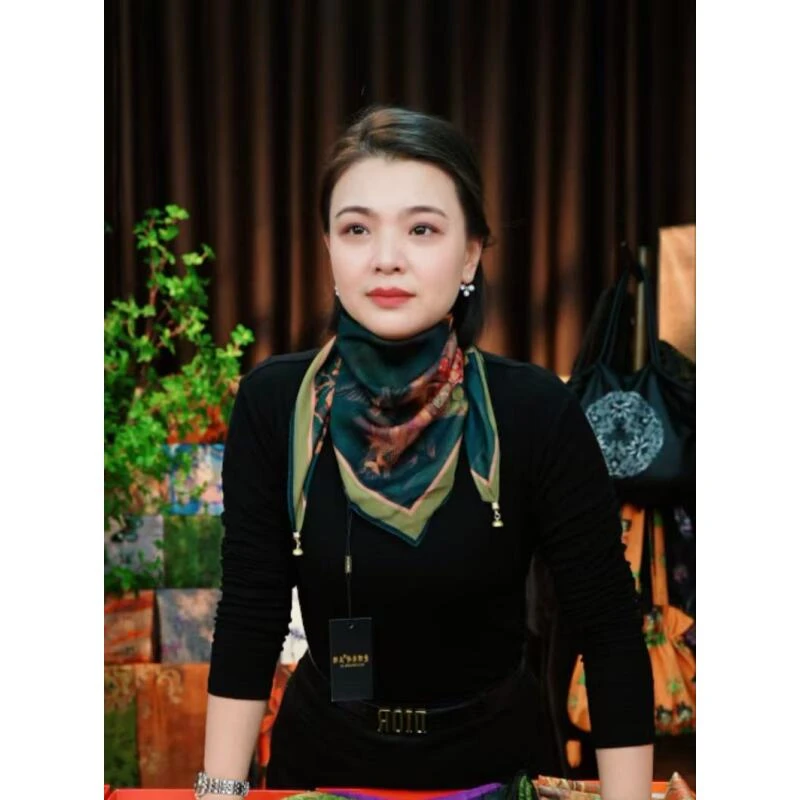 芙蓉花朵磁吸扣 70*70左右