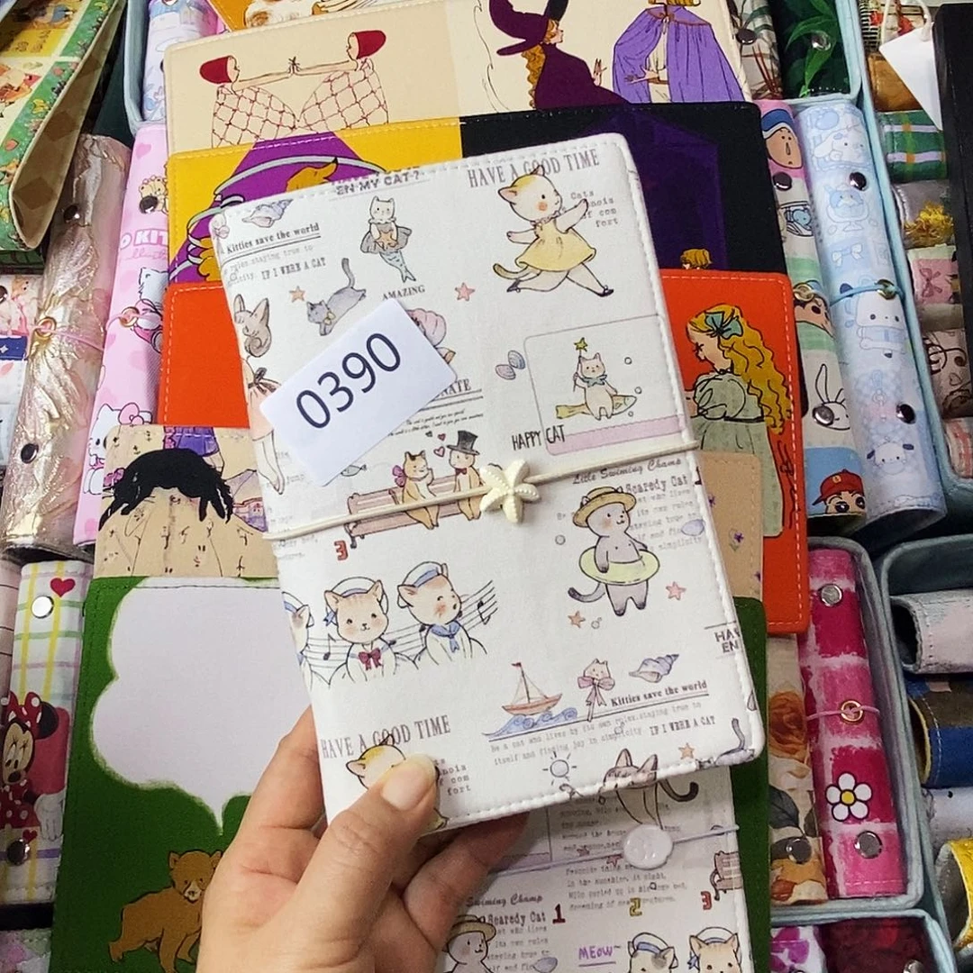 织绣A6 活页不加纸0390