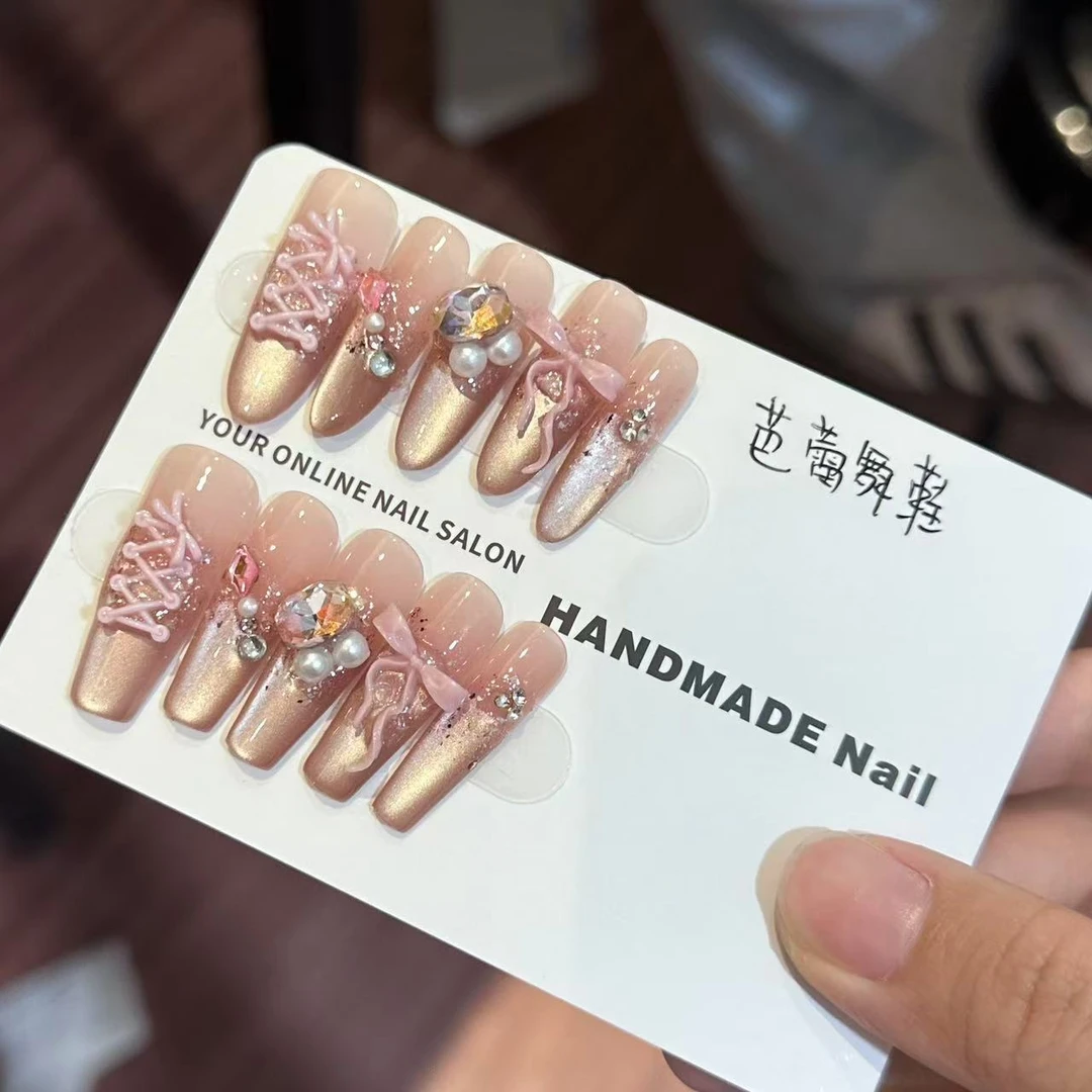 【芭蕾舞鞋】纯手工穿戴甲