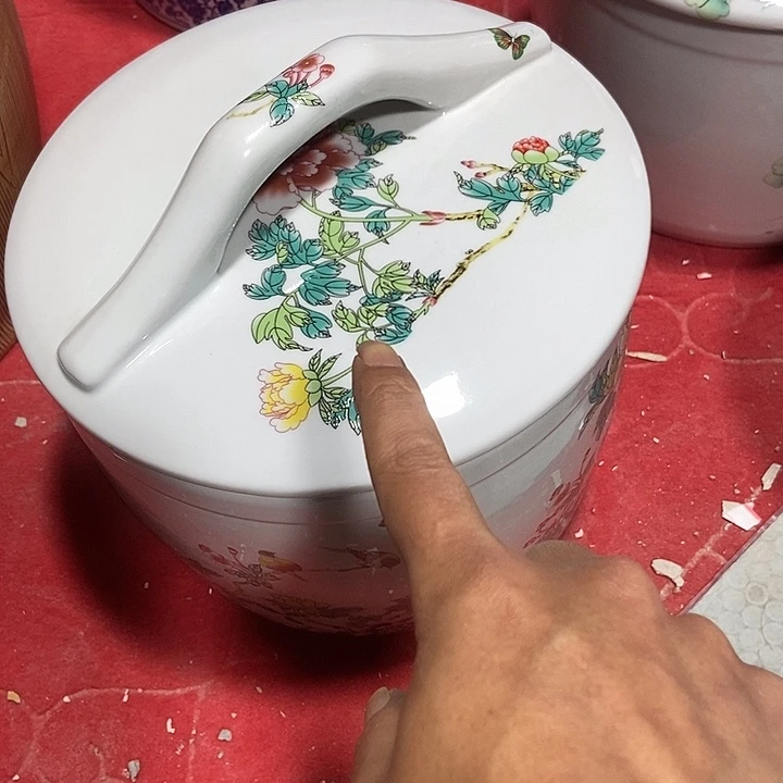 罐尚*奎景德镇陶瓷罐10斤