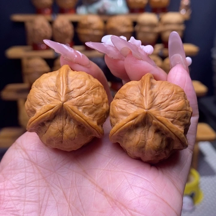 把件文玩核桃甲壳虫三棱28号