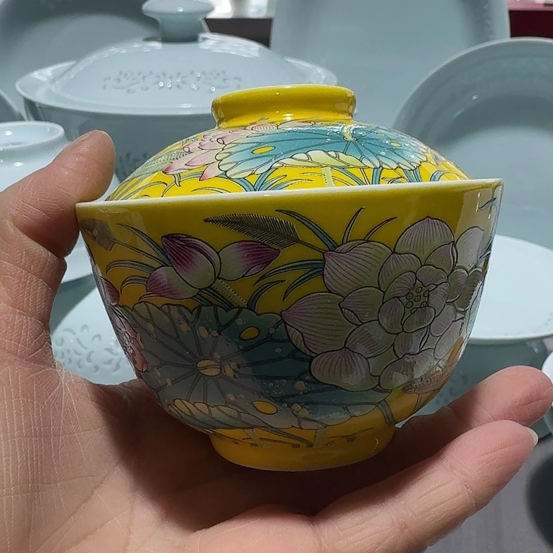 碗景德镇陶瓷珐琅2个