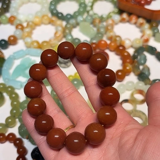 蛇纹石玉未镶嵌手串