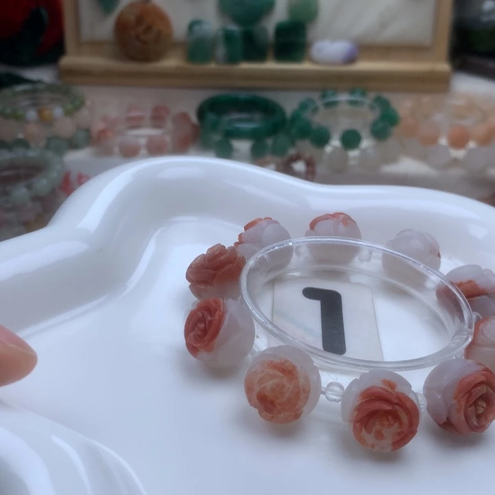 石英质玉手链未镶嵌