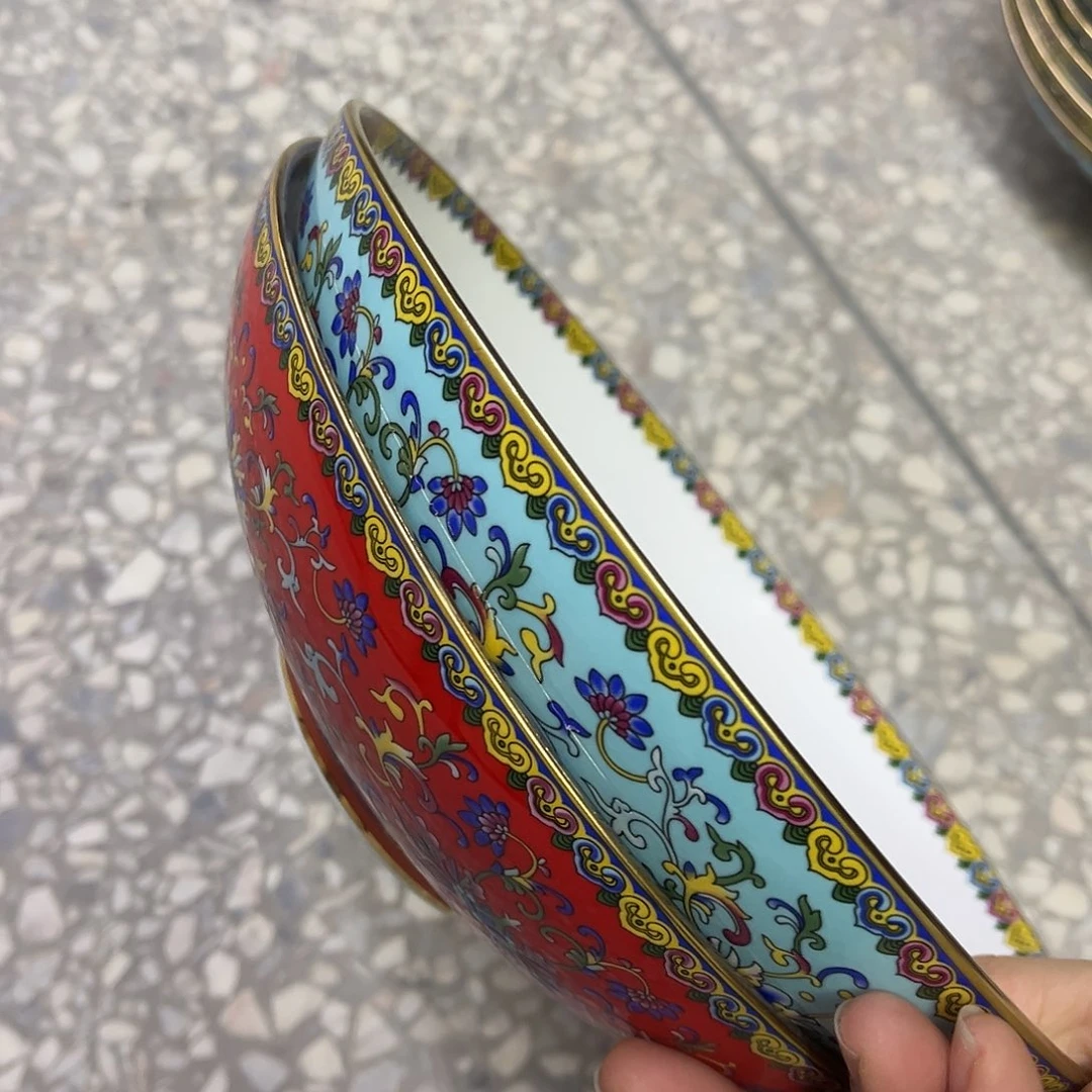 珐琅8寸2个………………