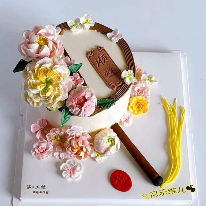 【淇·工坊】河乐维儿官方版权韩式巧克力裱花模具 蛋糕用品模具